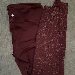 Lululemon size 8 tights